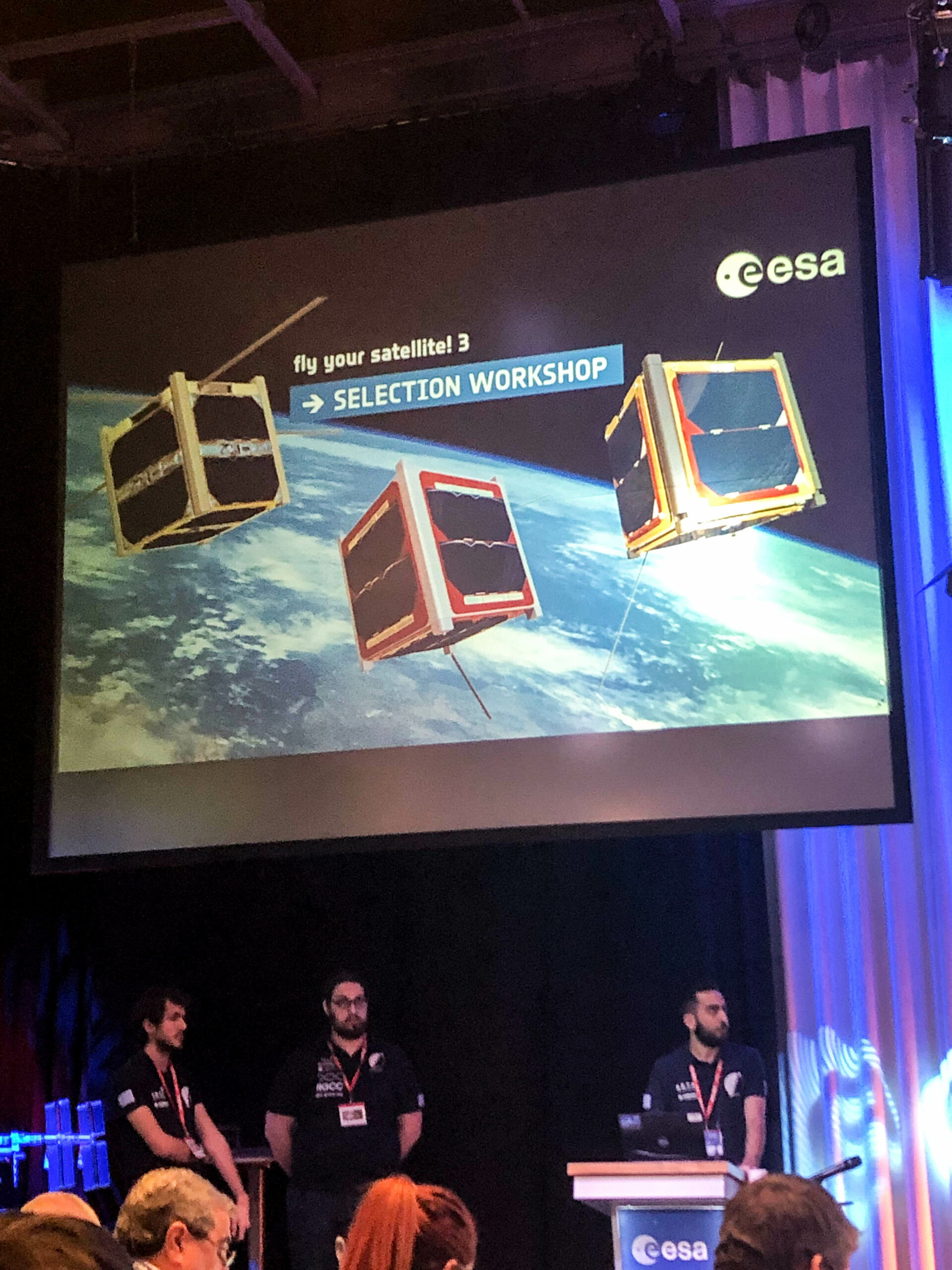 Another team moment at ESA