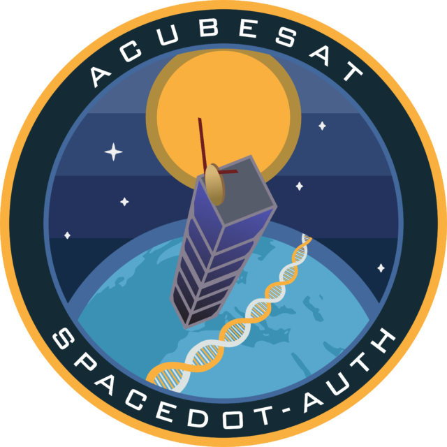 AcubeSAT SpaceDot Logo