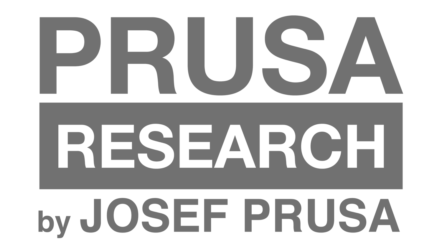 Prusa logo greyscale